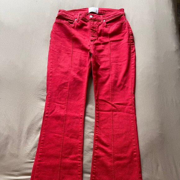 Revice Denim Venus Flares in Mars Bar - Picture 2 of 6